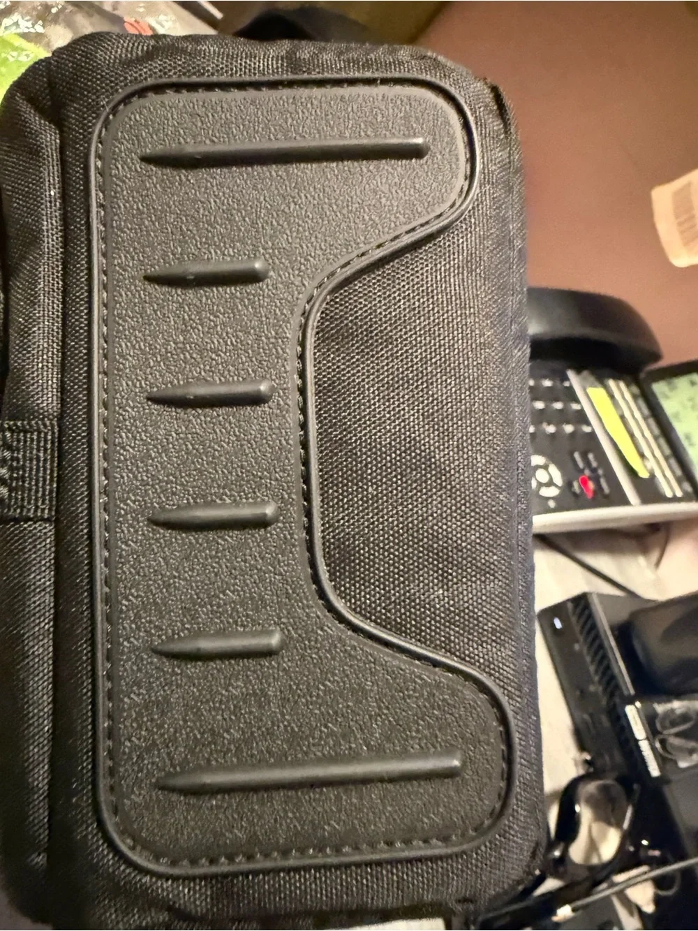 Black & Orange Camera Bag - Compact Protective Case for different purposes